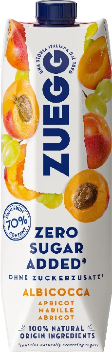 ZERO SUGAR ADDED – АБРИКОС